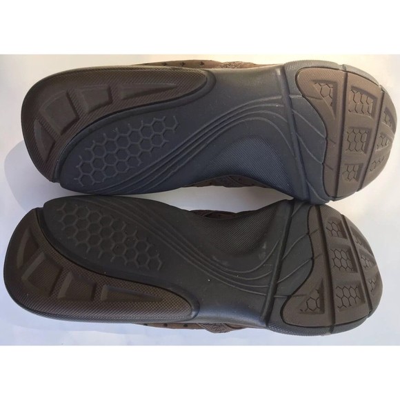 Privo Brown And Metallic Slip On Ballet Flats Size 8 M - Picture 8 of 8